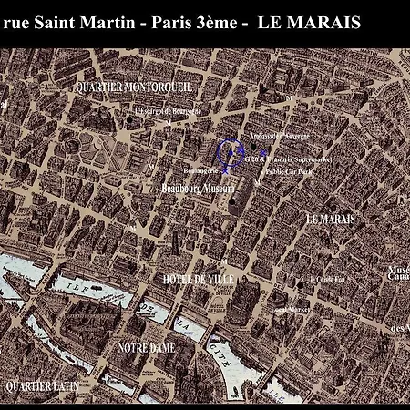 Appartamento Interiors - Le Marais Louvre - Notre Dame *